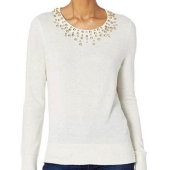 LILLY PULITZER  Rhinestone Odetta Sweater Sz.Med. - Picture 2 of 6